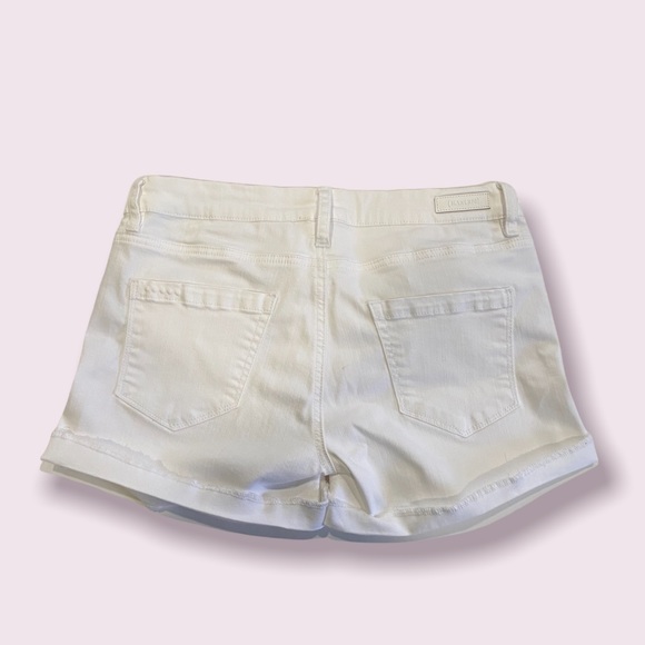 Blank NYC White Jean Shorts Sz 27 - Picture 4 of 10